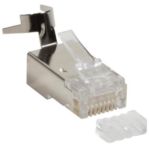 Plug Cat. 6A / 7 / 7A / 8.1 RJ45 Schermato 10pz