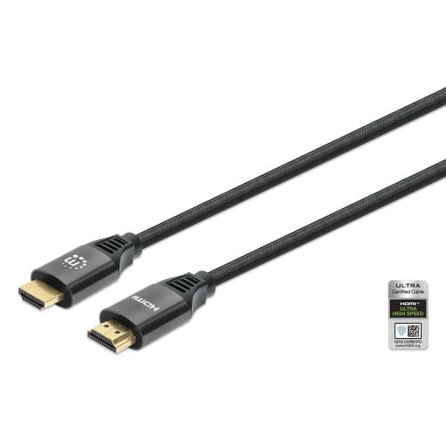 Cavo HDMI con Ethernet ad Altissima Velocit&agrave; Certificato 8K@60Hz eARC 3 metri
