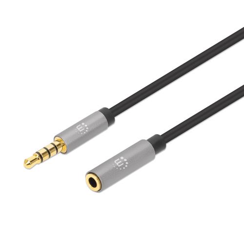 Cavo Audio Stereo AUX 3.5mm Alta Qualit&agrave; M/F 2m