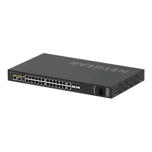 NETGEAR GSM4230P-100EUS SWITCH 30 PORTE GESTITO L3 24 x 10/100/1000 (PoE+) + 2 x 10/100/1000 + 4 x 1000Base-X SFP