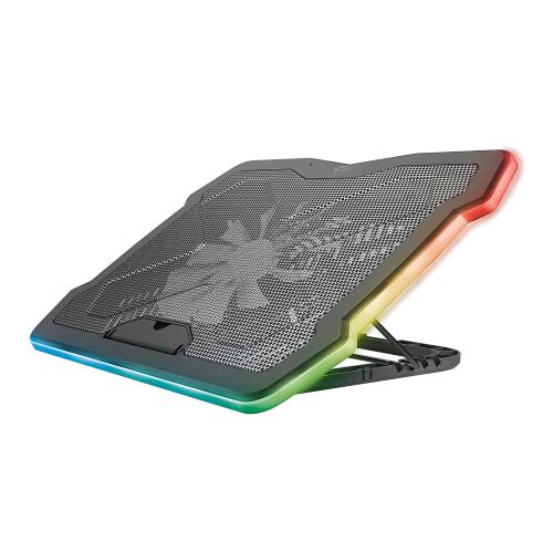 TRUST GXT1126 AURA COOLING STAND LAPTOP RGB FINO A 17.3" USB BLACK