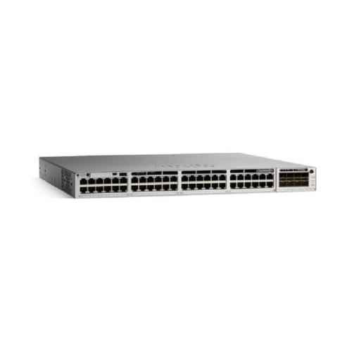 CISCO CATALYST 9300 C9300-48UXM-E SWITCH GESTITO L3 36 x 2.5GBase-T (UPOE) + 12 x 100/1000/2.5G/5G/10G (UPOE) UPOE (490 W) MONTABILE SU RACK