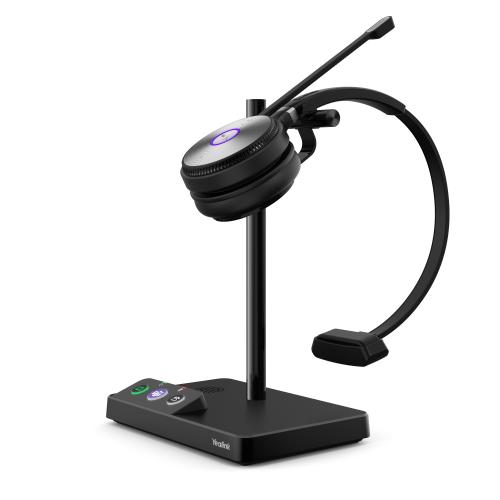 YEALINK WH62 MONO TEAMS SISTEMA DI AUDIOCONFERENZA PERSONALE CUFFIA WIRELESS CON MICROFONO USB 2.0 BLACK