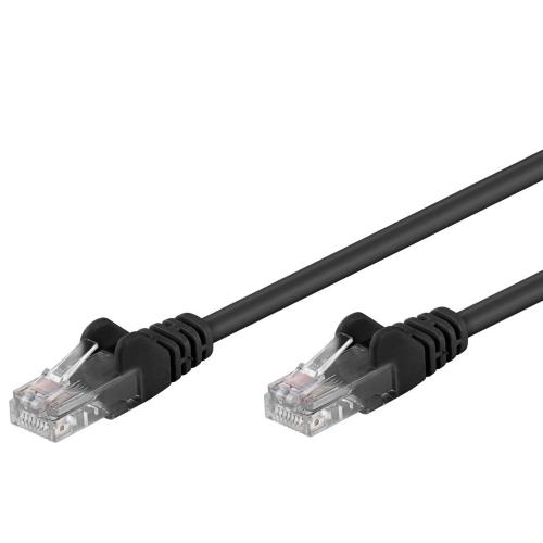 Cavo di rete Patch CCA Cat. 5e Nero UTP 10m