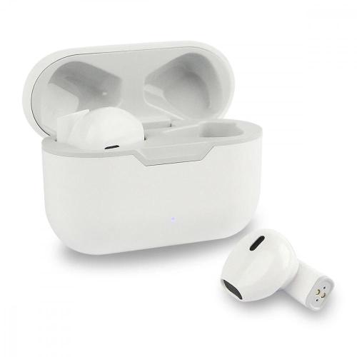 Auricolari Wireless BT V5.1 RIVA con Custodia di Ricarica Bianco