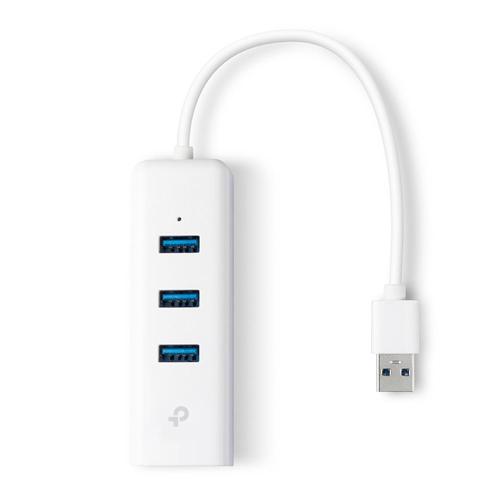 TP-LINK UE330 ADATTATORE DI RETE 2 IN 1: HUB USB 3.0 CON 3 PORTE E 1 GIGABIT ETHERNET