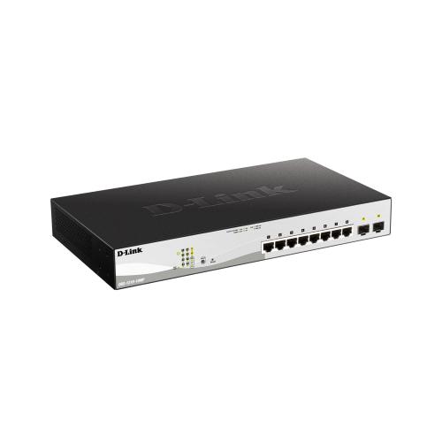 D-LINK DGS-1210-10MP SWITCH 10-PORT LAYER2 POE+ SMART MANAGED GIGABIT
