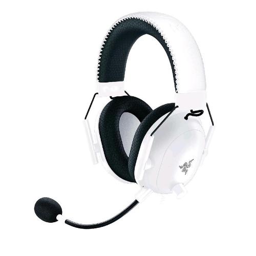 RAZER BLACKSHARK V2 PRO CUFFIE GAMING WIRELESS A PADOGLIONE CON MICROFONO CARDIOIDE RAZER HYPERCLEAR WHITE