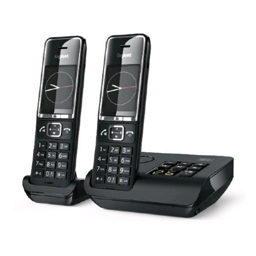 GIGASET COMFORT C550 A DUO CORDLESS DECT CON SEGRETERIA + AGGIUNTIVO BLACK