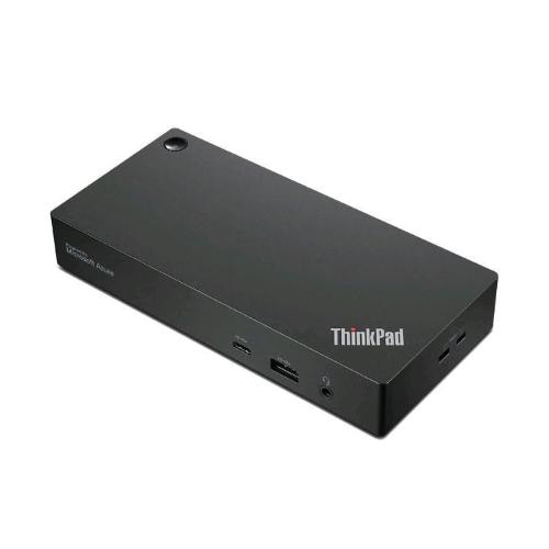 LENOVO THINKPAD UNIVERSAL USB-C SMART DOCKING STATION THUNDERBOLT 4 THUNDERBOLT 4K ULTRA HD 2xUSB 2.0 3xUSB3.2 1xUSB-C 3.2 USB HDMI 2xDISPLAYPORT JACK 3-5MM LAN 1000 MBIT/S BLACK