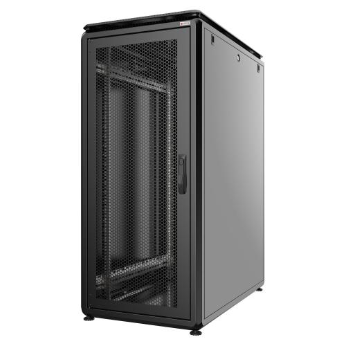 Armadio Server Rack 19'' 800x1000 42U Nero Porta Grigliata serie Evolution Ventilato