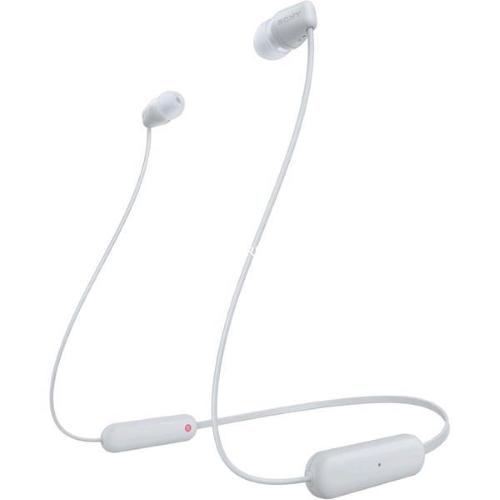 SONY WI-C100 AURICOLARI STEREO BLUETOOTH IN-EAR WHITE