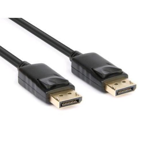 HAMLET XVCDP-DP18 CAVO MONITOR VIDEO DP DISPLAYPORT 1.3 M/M 1.8MT BLACK