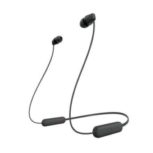 SONY WIC100B CUFFIE IN-EAR WIRELESS BLUETOOTH MICROFONO INTEGRATA COMPATIBILE CON ASSISTENTE VOCALE BLACK