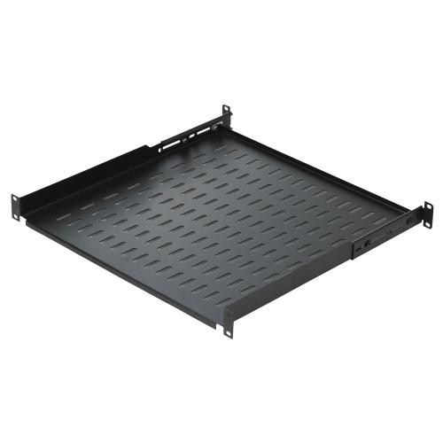 Mensola per Rack 19'' 650 mm 2U Nera 4 punti