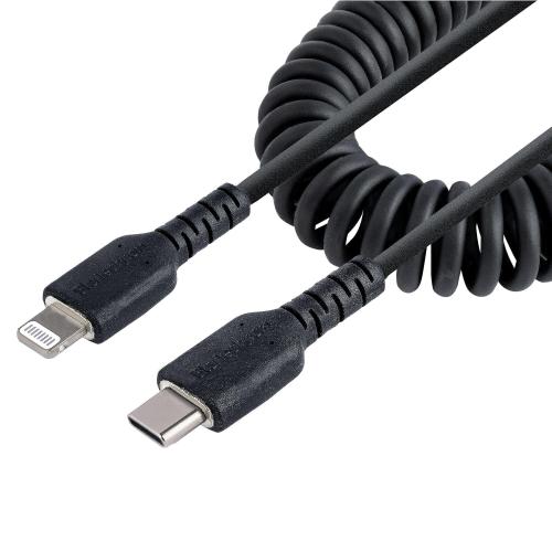 CAVO USB-C/LIGHTNING SPIRALATO