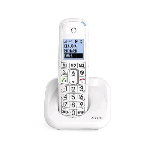 ALCATEL XL785 TELEFONO ANALOGICO/DECT IDENTIFICATORE DI CHIAMATA VIVAVOCE BLOCO CHIAMATE INDESIDERATE FUNZIONE VIP BIANCO