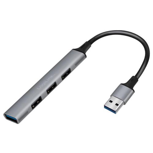 Hub USB 3.2 Gen1 Ultra Slim a 4 Porte Ingresso USB-A