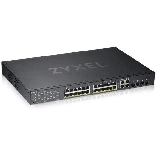 ZYXEL GS1920-24HPV2 SWITCH 24 PORTE GESTITO GIGABIT ETHERNET (10/100/1000) NERO SUPPORTO POWER OVER ETHERNET (POE)