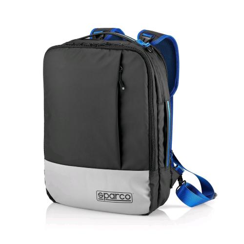 CELLY SPARCO BACKPACK FUEL ZAINO PER NOTEBOOK DA 15.6" IN POLIESTERE 3 SCOMPARTI NERO