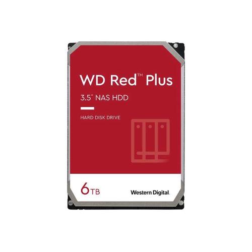 WESTERN DIGITAL HD 3,5 6TB 5400RPM 256MB RED PLUS SATA3 NAS STORAGEE
