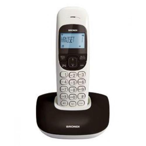 BRONDI NICE DECT GAP CORDLESS VIVAVOCE COLORE BIANCO