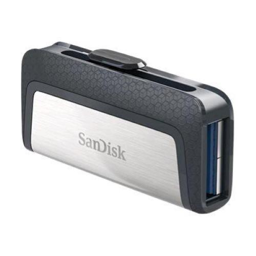 SANDISK ULTRA DUAL CHIAVETTA USB 3.1/MICRO USB 256GB COLORE NERO