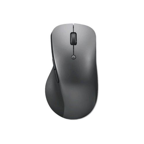 LENOVO BLUETOOTH RECHARGEABLE MOUSE MOUSE OTTICO PROFESSIONALE ERGONOMICO BLUETOOTH RICARICABILE 6 PULSANTI GRIGIO/NERO