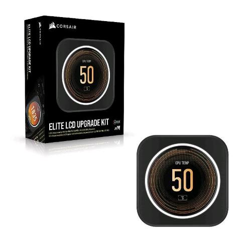 CORSAIR ICUE ELITE KIT DI AGGIORNAMENTO DEL DISPLAY LCD DEL DISPOSITIVO DI RAFFREDDAMENTO DELLA CPU CORSAIR ICUE ELITE NERO