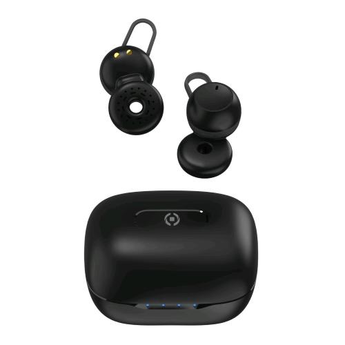 CELLY AMBIENTAL TRUE WIRELESS OPEN-EAR AURICOLARI WIRELESS CAPSULE DESIGN AD ANELLO PER NON ISOLARSI DALL'AMBIENTE CIRCOSTANTE NERO