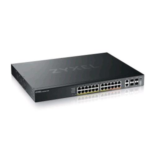 ZYXEL XGS2220-30F-EU0101F SWITCH MANAGED LAYER 3 LITE STACKABLE 24 porte SFP Gigabit + 2 porte 10GbE MultiGigabit + 4 porte 10 Gigabit SFP+