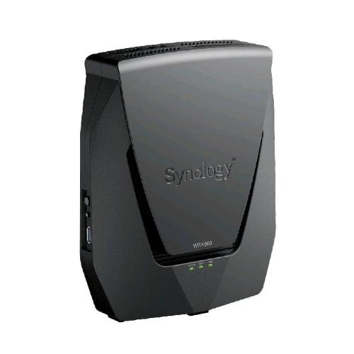 SYNOLOGY WRX560 ROUTER WIRELESS WI-FI 6 DUAL BAND 1xPORTA GIGABIT WAN + 3xPORTE GIGABIT LAN NERO