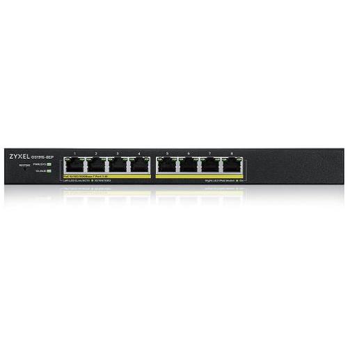 ZYXEL GS1915-8EP-EU0101F SWITCH GESTITO L2 8 x 10/100/1000 (PoE+) PoE+ (60 W) COMPATIBILE CON NEBULAFLEX