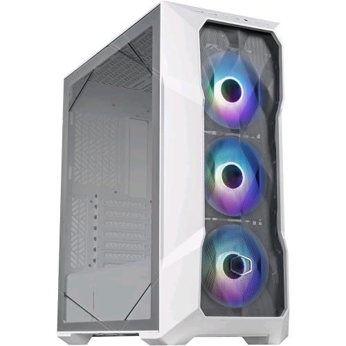 COOLER MASTER MASTERBOX TD500 MESH V2 CABINET GAMING MID TOWER SIDE PANEL MICRO-ATX MINI-ITX ATX WHITE