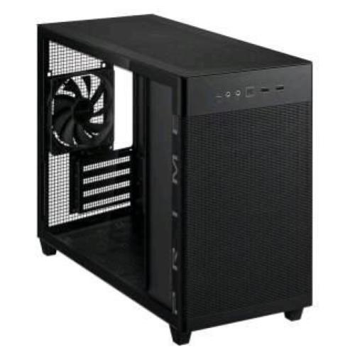 ASUS PRIME AP201 MINI TOWER VETRO TEMPERATO LATERALE MINI/MICRO ATX NO ALIMENTATORE BLACK EDITION