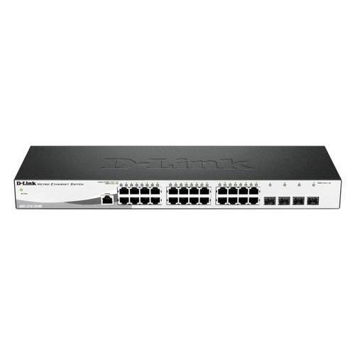 D-LINK DGS-1210-28/ME SWITCH GESTITO 24 x 10/100/1000 + 4 x Gigabit SFP