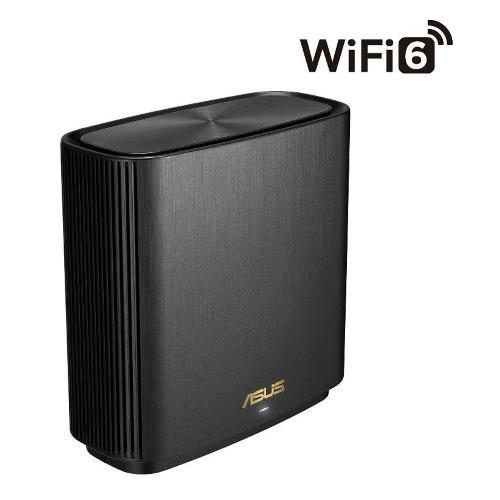 ASUS ZENWIFI XT9 ROUTER ESTENSIBILE SISTEMA WIFI 6 MESH TRIBANDA AX7800 FINO A 530 M2 WIFI A 7.8 GBPS 3 SSID SICUREZZA DI RETE E CONTROLLI PARENTALI PORTA 2.5 G COLORE BIANCO 1PZ