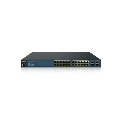 ENGENIUS NEUTRON EWS1200-28TFP SWITCH 24 PORTE GESTITO L2/L3 GIGABIT ETHERNET (10/100/1000) 1U SUPPORTO POWER OVER ETHERNET (POE)