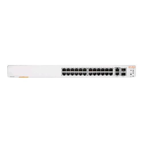 HEWLETT PACKARD ARUBA INSTANT ON 1960 SWITCH 24G 2XGT 2SFP+ GESTITO L2+ GIGABIT ETHERNET (10/100/1000) 1U BIANCO