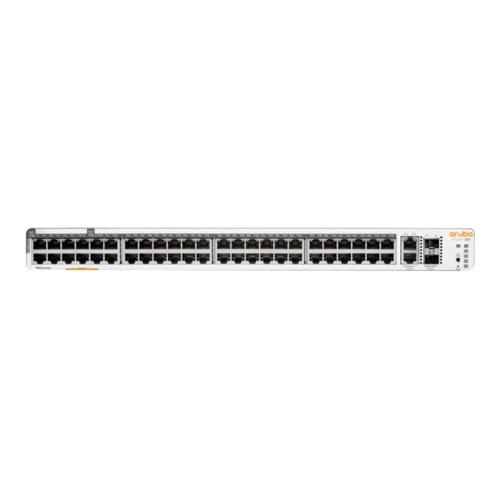 HPE ARUBA INSTANT ON 1960 48G SWITCH GESTITO L2 48 x 10/100/1000 + 2 x 10 Gigabit SFP+ + 2 x 100/1000/10GBase-T PoE (600 W) MONTABIL SU RACK