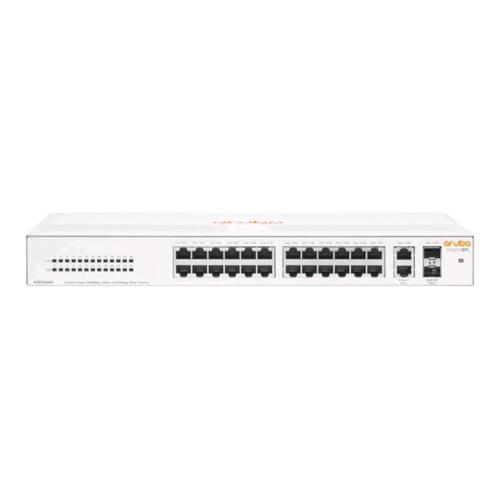 HPE ARUBA ION 1430 26G 2SFP SWITCH NON GESTITO 26 x 10/100/1000 + 2 x 100/1000 SFP MONTABILE SU RACK