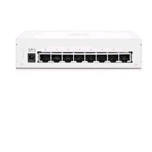 HPE ARUBA INSTANT ON 1430 8G SWITCH 8 PORTE NON GESTITO L2 GIGABIT 10/100/1000 FULL DUPLEX DESKTOP BIANCO