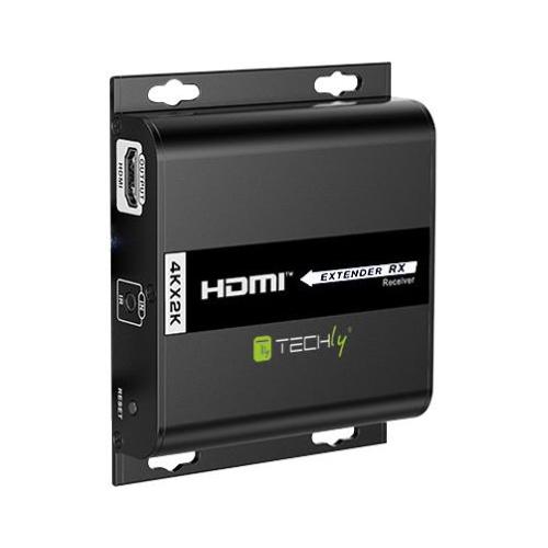 Ricevitore Aggiuntivo per Extender HDMI over IP con PoE IR 4K UHD su Cavo Cat.6 fino a 120m