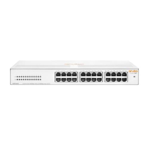 HPE ARUBA INSTANT ON 1430 24G SWITCH NON GESTITO 24 x 10/100/1000 MONTABILE SU RACK BIANCO