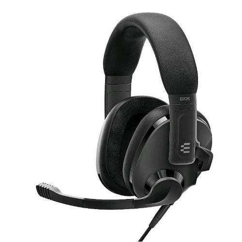 EPOS H3 CUFFIA GAMING CON MICROFONO CON CANCELLAZIONE DEL RUMORE REGOLABILI COMPATIBILE CON PS4 PS5 SWITCH XBOX PC MAC COLORE NERO