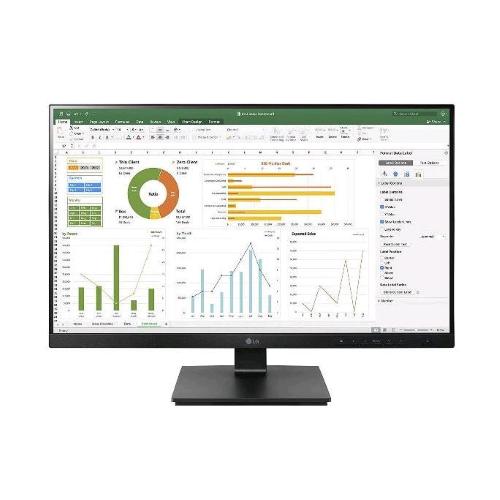 LG 24BN55YP-B 23.8" LED IPS FULL HD 16:9 60 Hz 5MS CONTRASTO 1.000:1 DVI DISPLAYPORT HDMI ALTOPARLANTI INCORPORATI NERO