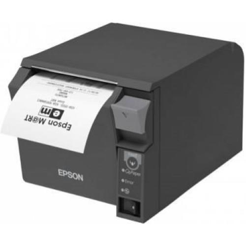 EPSON TM T70II STAMPANTE PER SCONTRINI LINEA TERMICA ROTOLO (8 cm) 180 dpi FINO A 250 mm/sec USB 2.0, SERIALE TAGLIERINA
