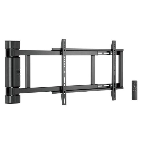 EQUIP 650336 SUPPORTO GIREVOLE MOTORIZZATO DA PARETE PER TV A SCHERMO PIATTO 32"-75" VESA 600x400 BLACK