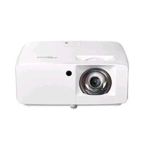OPTOMA ZW350ST VIDEOPROIETTORE LASER WXGA DLP DURA CORE 3600 LUMEN POSIZIONE VERTICALE E 360° CONTRASTO 300.000 2xHDMI 1xUSB-A 1xAUDIO 3.5MM 1xRS232 1xRJ45 IPX6 ALTOPARLANTE BIANCO