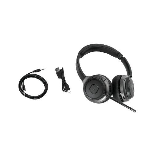 TARGUS AEH104GL CUFFIA E AURICOLARE CON CAVO E SENZA CAVO A PADIGLIONE MUSICA E CHIAMATE USB TIPO-C BLUETOOTH NERO